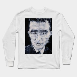 YUKIO MISHIMA acrylic portrait Long Sleeve T-Shirt